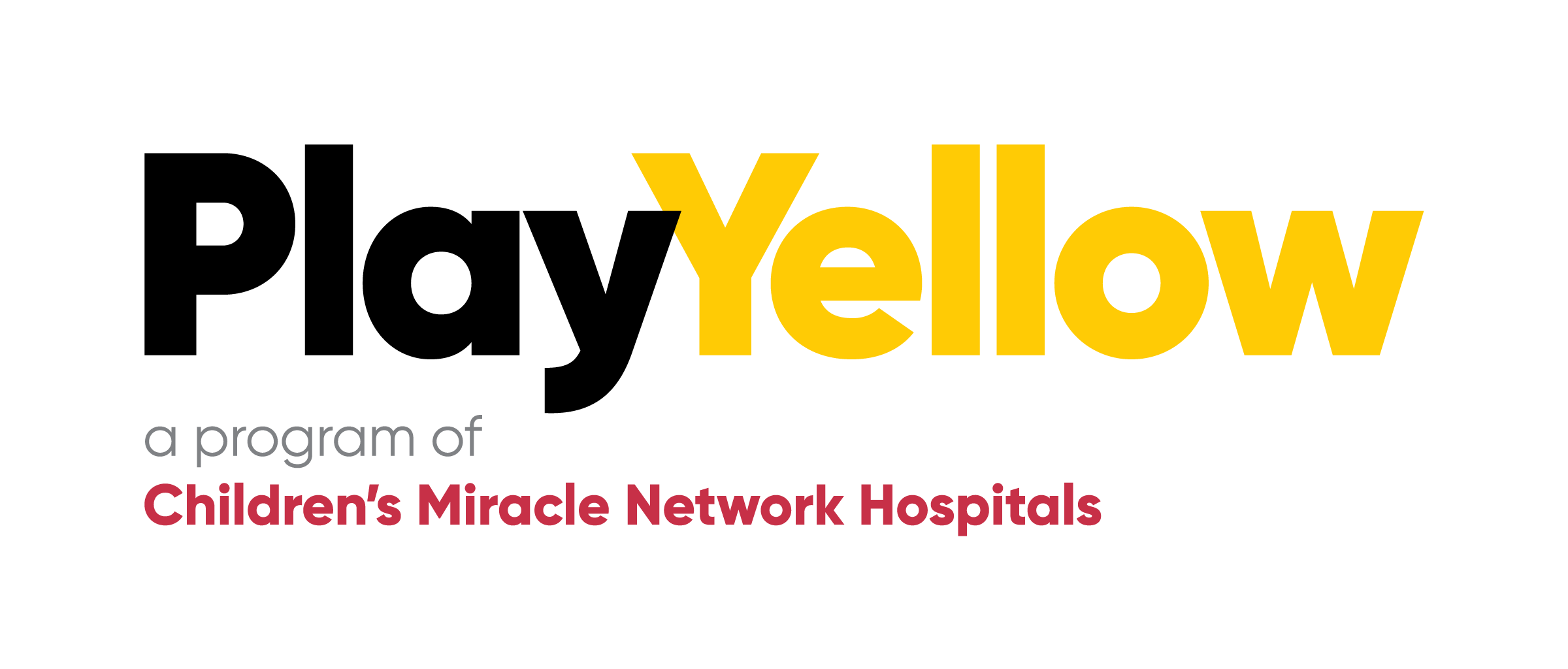 Play Yellow - a program of Children's Miracle Network Hospitals