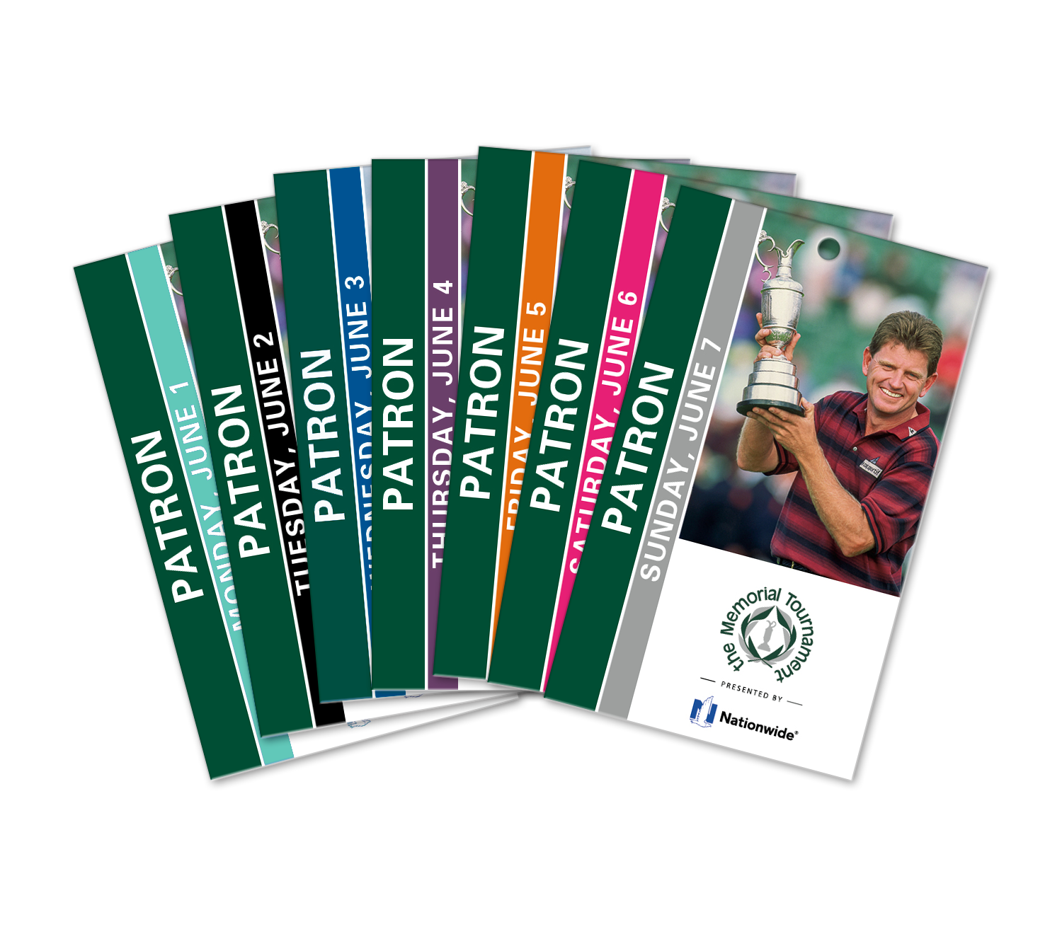 Example of Daily Patron Ticket Pack of Six (6)