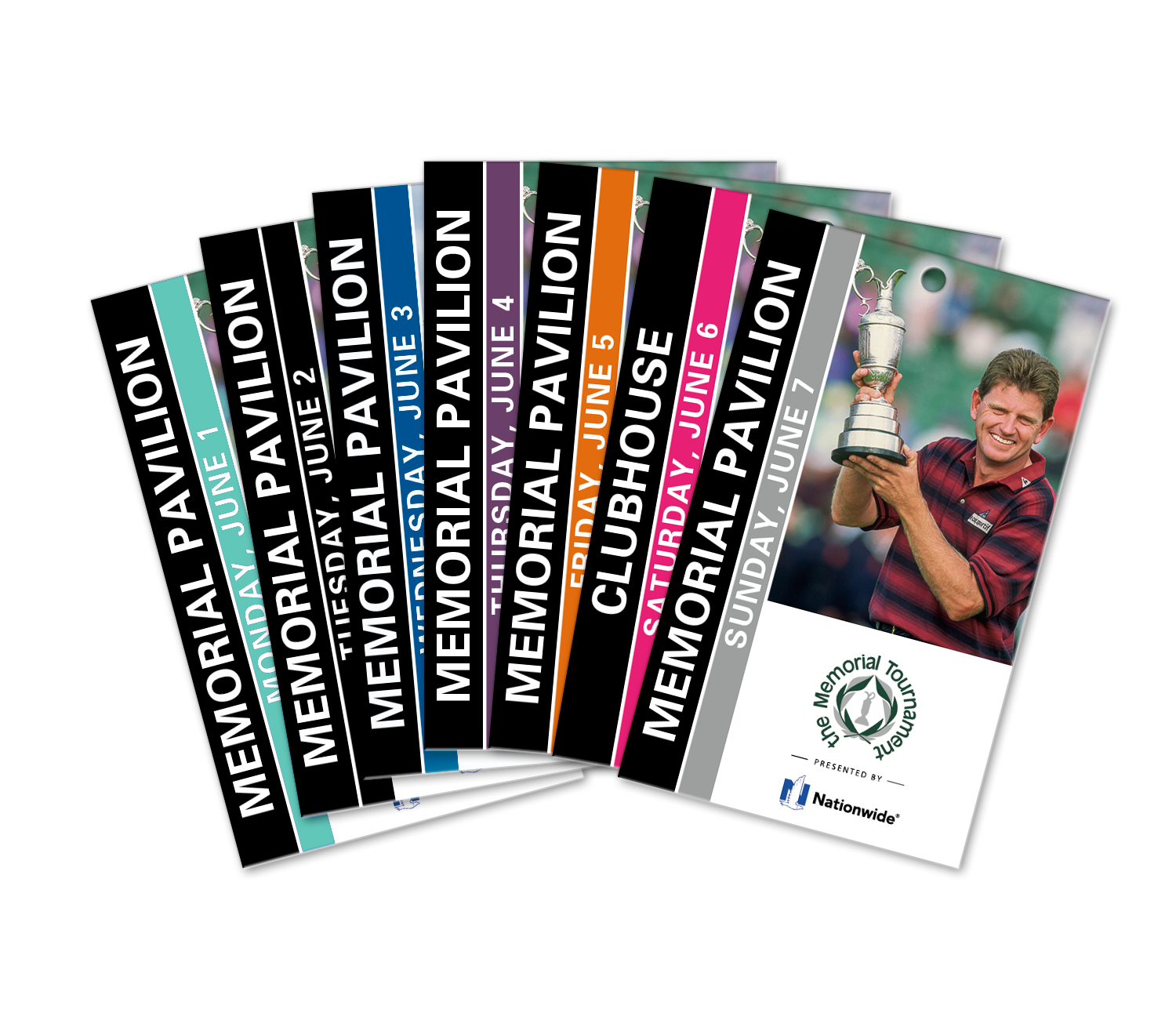 Example of Daily Pavilion Ticket Pack
